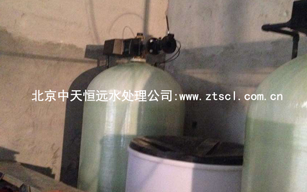 北京污水厂用全自动软化水设备经典案例